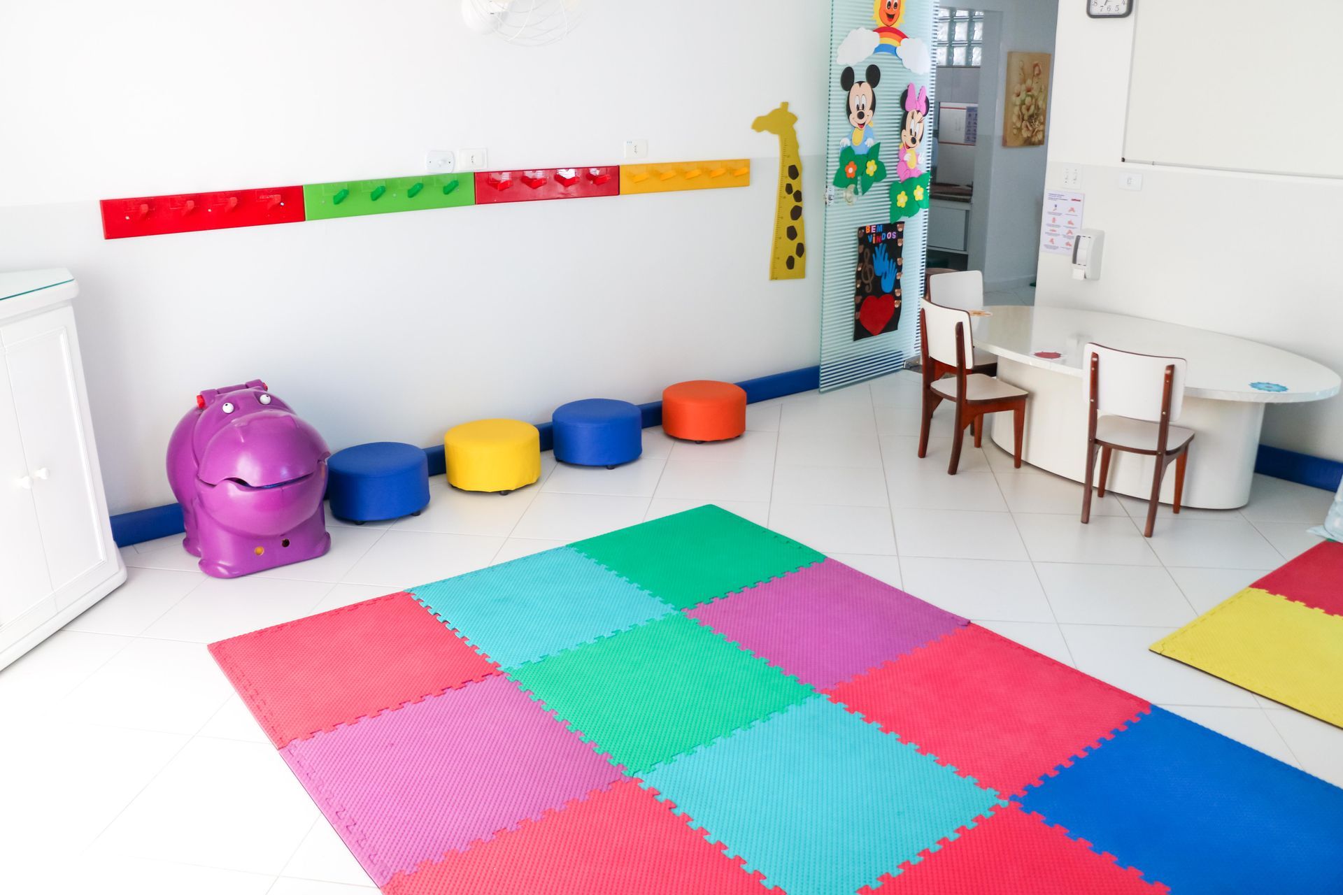 Sala para turma do intermediário