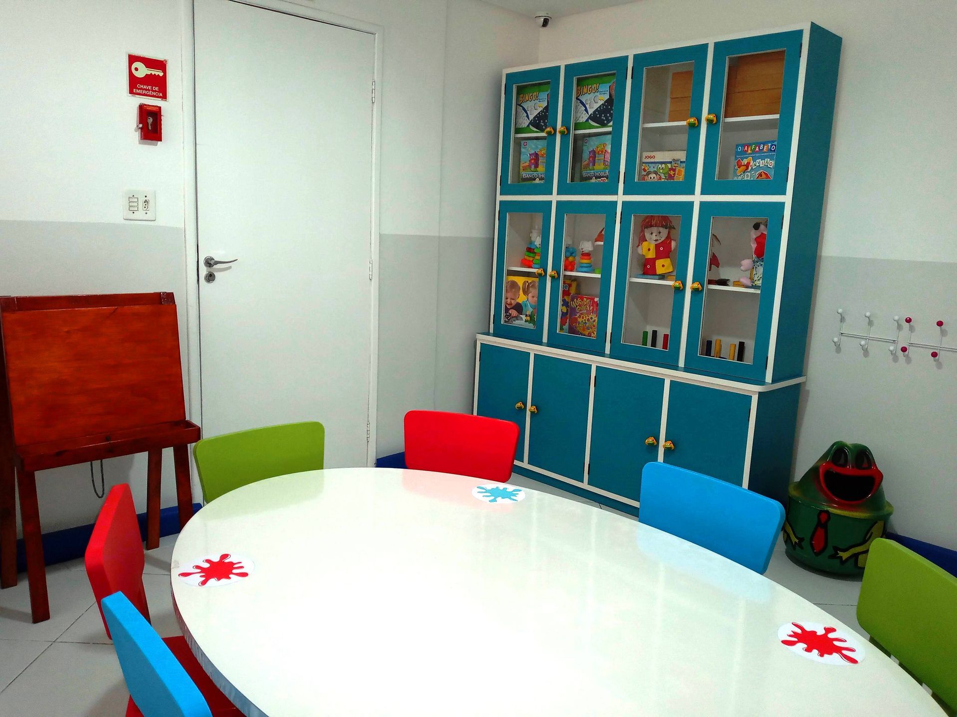 Sala de artes equipada